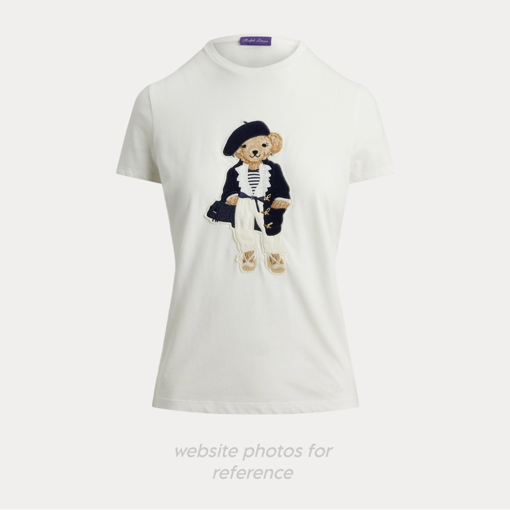 Ralph Lauren Collection Pre-Spring 2025 Polo Bear Cotton Tee